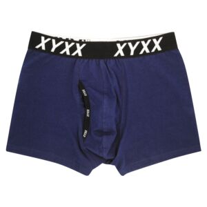 XYXX Underwear Mens Cotton Boxer Briefs Trunks S M L XL XXL - Navy