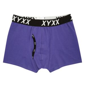 6 Colour Pack XYXX Underwear Mens Cotton Boxer Briefs Trunks S M L XL XXL - Purple
