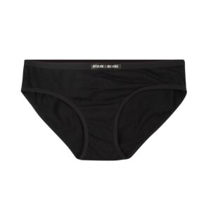 Frank and Beans Underwear Womens Bikini Brief S M L XL XXL black