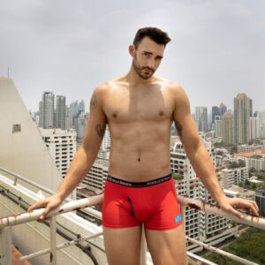 6 Mix Colour Pack Frank and Beans Underwear Mens Cotton Boxer Briefs S M L XL XXL Trunks