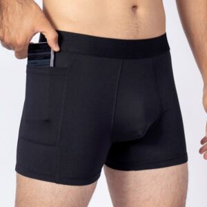 Nest Eggs Double Pocket Boxer Brief Underwear Mens Trunk front