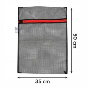 black Netted Wash Bag