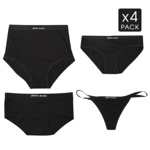 4 Pack Frank and Beans Underwear Womens S M L XL XXL Franks Sample Set