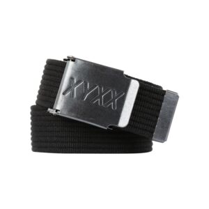 Mens Black Belt with Metal Buckle from XYXX - Available in 4 Sizes 85cm 95cm 105cm 115cm 