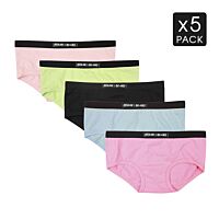 5 Mix Colour Pack  Womens Boyleg S M L XL XXL