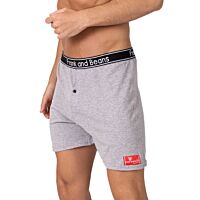 mens loose fit underwear Grey 3 pack