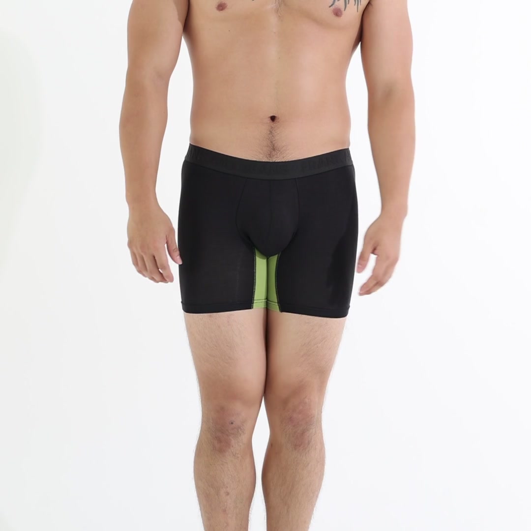 Men's black/green Bamboo Sliders — product video
